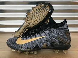 Black And Gold Nike Football Cleats Advertisement Ebay Nike Alpha Menace Elite Russell Wilson Pe Football Cleats Black Gold Ah8216 070 Mens Football Cleats Football Cleats For Sale Football Cleats