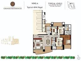 Rare and one of a kind floor plan has two master suites on the 1st floor. Windsor Grande Residences Oshiwara Andheri West