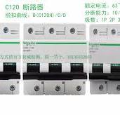 正品 C120L 3P C 63A 80A 100A 125A A9N19834 19842 19850 19858