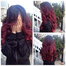 Shaded Hair On A Brown Or Brown Base This Is The Ideal Idea For Successful Coloring Best Newest Hairstyle Trends Hair Styles Black Hair Ombre Red Ombre Hair