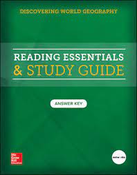 Reading essentials and study guide answer. Discovering World Geography Reading Essentials Study Guide Teacher Answer Key