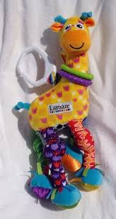 Lamaze Giraffe Rattle Teether Crinkle Carseat Crib Clip Colorful Plush Toy Baby Plush Toys Baby Toys Toys