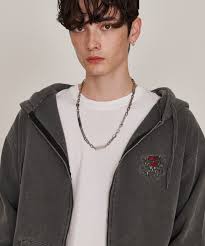 ED HARD エド・ハーディー ヴィンテージライク グラフィック ロゴプリント フルジップパーカー