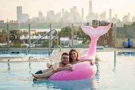Custom swimming pool contractor serving new york and connecticut. Nyc Buildings With Rooftop Pools Attract Vacation Starved Renters