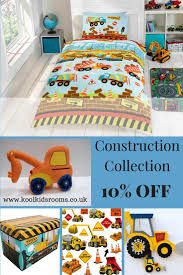 Construction Kids Themed Bedroom Collection Kool Rooms For Kool Kids Boys Construction Room Construction Bedroom Bedroom Themes