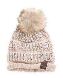 Shop Tjmaxx Com Discover A Stylish Selection Of The Latest Brand Name And Designer Fashions All At A Great Fur Pom Pom Beanie Little Fashion Faux Fur Pom Pom