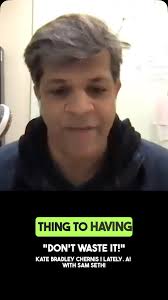 Don’t Waste It!, Sam Sethi is