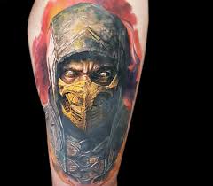 In his work, dmitry specializes in the tattoo of the marquesas islands. Mortal Kombat Tattoo By Dmitry Vision