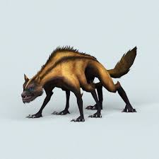 Monster Hyena By Smitacg A Beautiful Model Of A Fantasy Monster Hyena The Model Created With Maya 2014 Using Scaneline Hyena Fantasy Monster Alien Creatures