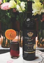 Stella rosa black label red blend (750 ml). Stella Rosa Black Blackberry Blueberry Raspberry Flavored Wine