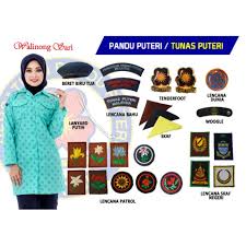 Cara pemakaian baju unit beruniform pandu puteri. Walinong Sari Produk Melayu Muslim Online Shop Shopee Malaysia