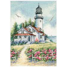 See more ideas about cross stitch, stitch, counted cross stitch. Dimensions Gold Collection Petite Scenic Lighthouse Counted Cross Stitch 5 X 7 Walmart Com Walmart Com