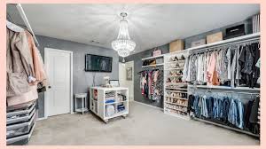 … and bumped it out into the bedroom by a few feet to make it large enough for a shower. My Dream Dressing Room Tour Bedroom Makeover Walk In Closet Tour Youtube