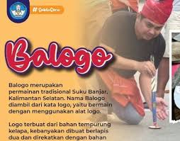 Kedutan, logo, permainan, live ikon di logo & brand ✓ menemukan tempat yang sempurna ikon untuk proyek anda dan download di svg, png, ico atau icns, yang free! Balogo Permainan Tradisional Unik Dari Kalimantan Selatan