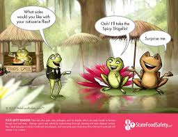 April Cartoon Scavenger Hunt And Discount Calendar Activities Food Safety Safety Cartoon