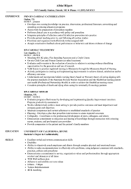 rn cardiac resume samples velvet jobs