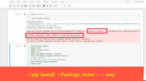 Jupyter creates the localhost server to execute the python programs. Pip Install Python Packages In Jupyter Notebook How To Install Python Packages Jupyter Notebook Youtube