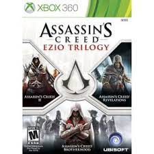 Ubisoft Assassin S Creed Ezio Trilogy Xbox 360 Walmart Com Assassins Creed Assassins Creed Game Assassin