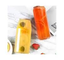 Customize Wholesale Empty Clear 50g 330ml 500ml 650ml Juice Jar Can Plastic  Food Grade Pet Plastic Food Can with Lids