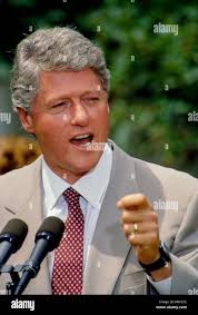 President william clinton in rose hi-res stock photography and images