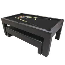 New York Nights 7 Ft Pool Table Set Pool Warehouse Pool Table Pool Table Dining Table Diy Pool Table