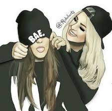 Friendship drawings with quotes in pencil pictures easy step. Drawing Girl Friends Bff 58 Ideas Drawing Bff Drawings Best Friend Drawings Drawings Of Friends