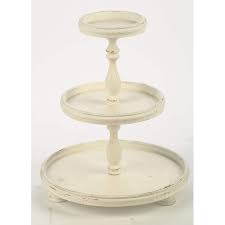 Paper and pallet wood tiered serving stand, two tiered tray, rustic farmhouse kitchen decor with metal handle and distressed white finish for coffee bar decor, or cupcake stand (white). Our Favorite Farmhouse Tiered Trays Life On Summerhill
