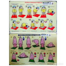 Puzzle gerakan sholat perempuan belajar urutan. Puzzle Edukasi Gerakan Sholat Dan Wudhu Puzle Puzzel Pazel Puzel Shopee Indonesia