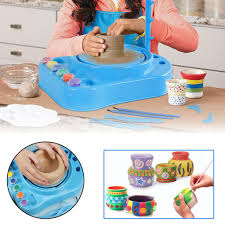 Unleash your child's creativity with the kids diy pottery wheel kit features and benefits: Lotus Diy Pottery Wheels Kit Toy Artist Studio Ceramic Educational Machine For Kids Buy At A Low Prices On Joom E Commerce Platform