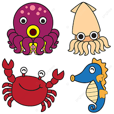 Mewarnai gambar hewan yaitu gambar burung, gambar kupu kupu, gambar bebek, gambar ayam, gambar kelinci, gambar gajah. Gambar Gambar Warna Kartun Cumi Cumi Hewan Air Kepiting Gurita Kuda Laut Gurita Kartun Warna Png Dan Vektor Dengan Latar Belakang Transparan Untuk Unduh Gratis