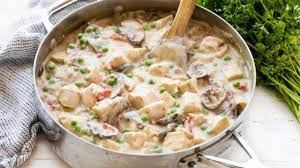Campbell's condensed cream of chicken soup is a pantry staple in many households. How To Make Classic Chicken A La King The Stay At Home Chef Youtube