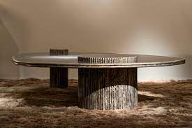 table basse ring par thomas duriez 2018 bronze et acier l 150 x h 43 x p 220 cm edition limitee a 8 ex 2ea 2p table basse table