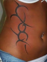 Some of the smaller tribal tattoos look good on the wrists, fingers or side of the hand. Girl S Body Tribal Tattoo On Side