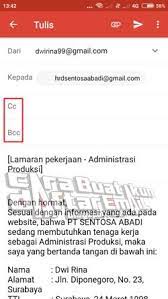 Kepada yang terhormat cara mengirim lamaran lewat email di hp sebenarnya tidak terlalu sulit. Contoh Lamaran Kerja Via Email Pdf Hp Blog Pendidikan