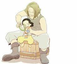 Usopp Yasopp Family Father Son Cute Young Childhood Slingshot One Piece One Piece Anime One Piece Pictures Usopp