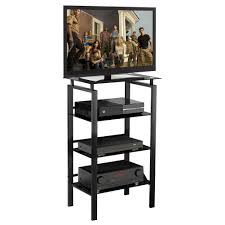 Check spelling or type a new query. Invie 4 Tier Media Stand Audio Video Component Cabinet With Glass Shelf Open Shelving Bookcase Nayancorporation Com