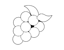 Dibujo Uvas Para Colorear