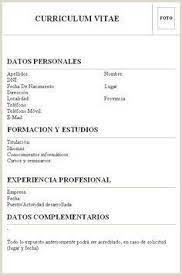 Formato de curriculum para rellenar y completar con todos los datos personales. Descargar Curriculum Vitae En Blanco Para Rellenar Formato De Curriculum Vitae Hacer Curriculum Formato Curriculum