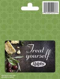 I'm not sure if this is an isolated issue just at my store, but you might have similar luck shopping at your local ralphs or kroger grocery another datapoint. Food 4 Less Ralphs Treat Yourself Gift Card 1 Ct