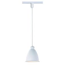 Commercial Electric 1 Light Halogen Linear Track Direct Wire Warehouse Style Pendant Es1501wh A The Home Depot