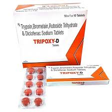 Rutin are found in the rind of green citrus fruits and in rose hips and black currants. Trypsin Bromelain Rutoside Trihydrate And Diclofenac Sodium Tablets Grade Medicine Grade Packaging Type Blister Rs 495 Box Id 22435152055