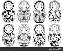 14 impressionnant de dessin matriochka galerie matryoshka doll art pattern support tache conseils recoloritz essuyage crayons sur tapis pointe coloriage