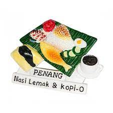 Nasi lemak kopi o tv9. Kopi O Nasi Lemak Yummy Food Malaysia 3d Resin Fridge Magnet