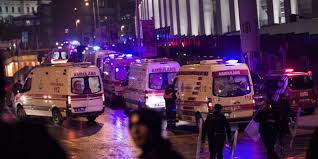 A car bomb outside a football stadium in central istanbul left at least 13 people dead tonight. Two Blasts Outside Besiktas Stadium In Istanbul Kill 38 People Newstalk