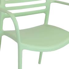 Indoor outdoor plastic chairs garden patio stacking strong armchair white chair. Sunnydaze Astana Plastic Outdoor Dining Chair 1 Chair Commercial Grade All Weather Patio Lawn And Garden Chair Indoor Outdoor Use Light Green Slatted Design Armchair Patio Seating Chairs Ilsr Org