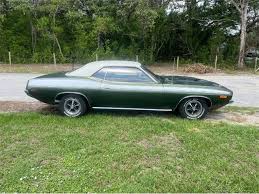 Image result for Dark Green 1967 Barracuda