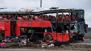 At least 8 killed in south texas charter bus crash a charter bus crash in south texas has left at least eight people dead. Horror Bus Crash In Poland Leaves Five Dead And 30 Seriously Injured Cgtn