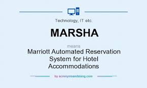 What does MARSHA mean?