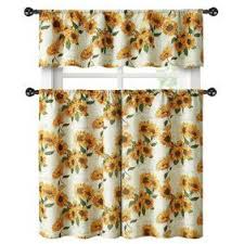 Maybe you would like to learn more about one of these? 2 Panels Window Curtain Floral Sunflower Sheers Voile Drapes For Living Room Bedroom Kitchen Home Decor Set Of 2 3 28 8 86ft Walmart Com In 2021 Sunflower Home Decor Sunflower Kitchen Decor Kitchen Curtains