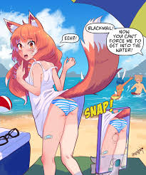 🔞[Képtár] Shy fox at the beach (Artpoppytart) | | Truyen-Hentai.com